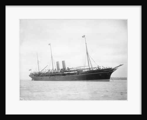 Passenger liner 'Atrato' (Br, 1888) at anchor by unknown