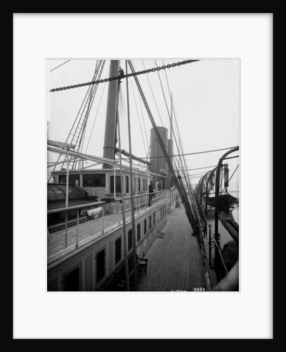 Deck view on the 'Rome' (1881) by Bedford Lemere & Co.