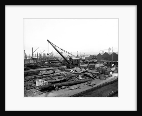 West Yard at John Brown & Co. Ltd, Clydebank, 1901 by Bedford Lemere & Co.