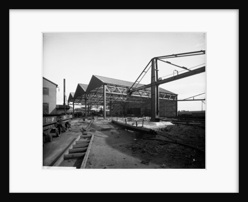 Beam Shed at John Brown & Co. Ltd, Clydebank, 1901 by Bedford Lemere & Co.
