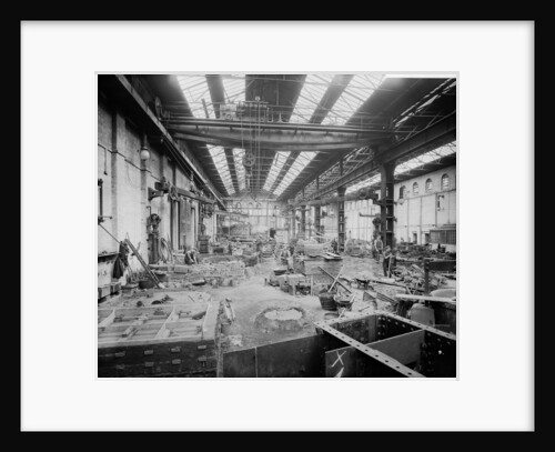 Brass Foundry at John Brown & Co. Ltd, Clydebank, 1901 by Bedford Lemere & Co.