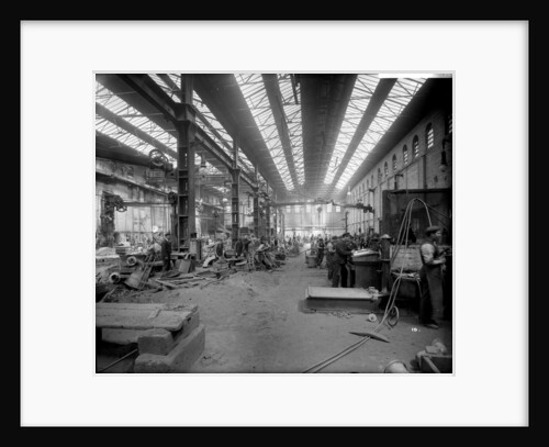 Brass Foundry at John Brown & Co. Ltd, Clydebank, 1901 by Bedford Lemere & Co.