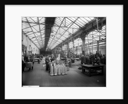 Sheet Iron Shop at John Brown & Co. Ltd, Clydebank, 1901 by Bedford Lemere & Co.