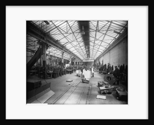 Sheet Iron Shop at John Brown & Co. Ltd, Clydebank, 1901 by Bedford Lemere & Co.