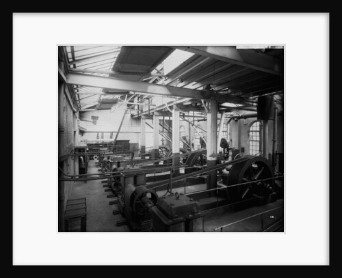 Engine Works generating station at John Brown & Co. Ltd, Clydebank, 1901 by Bedford Lemere & Co.