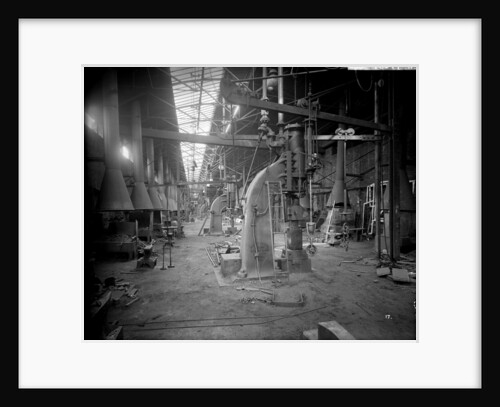 Engine Works Smithy at John Brown & Co. Ltd, Clydebank, 1901 by Bedford Lemere & Co.