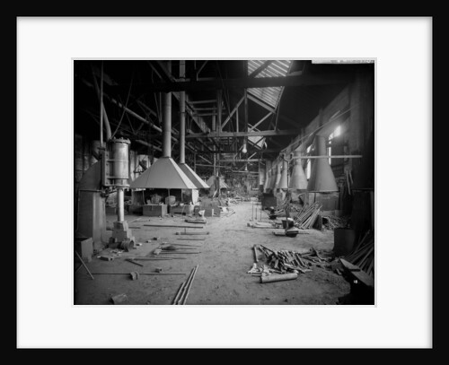 Shipyard Smithy at John Brown & Co. Ltd, Clydebank, 1901 by Bedford Lemere & Co.