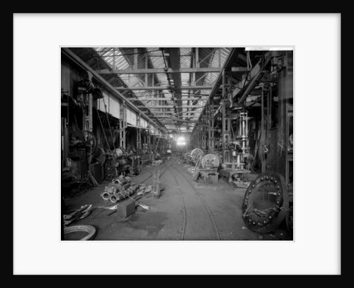 Shipyard Engineers' Shop at John Brown & Co. Ltd, Clydebank, 1901 by Bedford Lemere & Co.