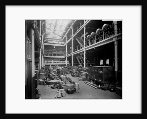 Shipyard General Store at John Brown & Co. Ltd, Clydebank, 1901 by Bedford Lemere & Co.