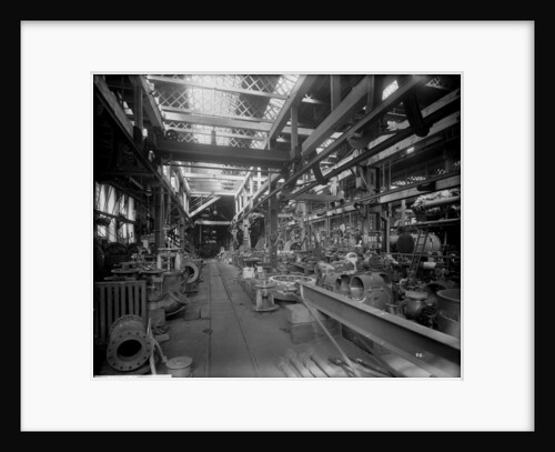 Small Machine Shop in the Engine Works at John Brown & Co. Ltd, Clydebank, 1901 by Bedford Lemere & Co.