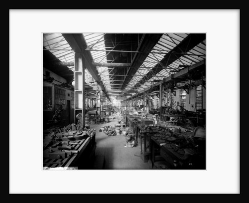 Brass-Finishing Shop at John Brown & Co. Ltd, Clydebank, 1901 by Bedford Lemere & Co.