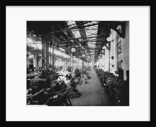 Brass-Finishing Shop at John Brown & Co. Ltd, Clydebank, 1901 by Bedford Lemere & Co.