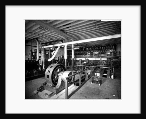 Shipyard generating station at John Brown & Co. Ltd, Clydebank, 1901 by Bedford Lemere & Co.