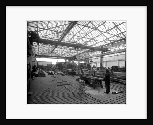 Sawmill at John Brown & Co. Ltd, Clydebank, 1901 by Bedford Lemere & Co.