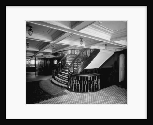 First Class Entrance on the Empress of Ireland (1906) by Bedford Lemere & Co.