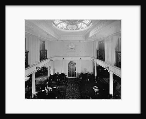 Well above the First Class Dining Saloon on the 'Orama' (1911) by Bedford Lemere & Co.