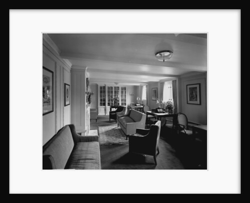 First Class Writing Room on the 'Empress of Asia' (1913) by Bedford Lemere & Co.