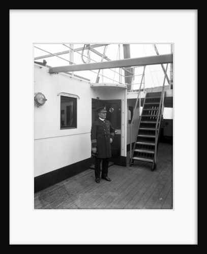 Captain S. Robinson of the 'Empress of Asia' (1913) by Bedford Lemere & Co.