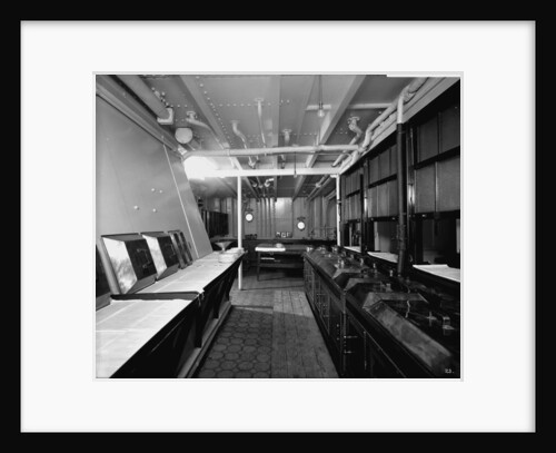 First Class Pantry on the 'Llandovery Castle' (1914) by Bedford Lemere & Co.