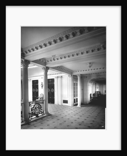 Grand Entrance on the 'Aquitania' (1914) by Bedford Lemere & Co.