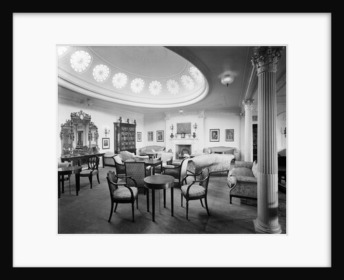 First Class Drawing Room on the 'Aquitania' (1914) by Bedford Lemere & Co.