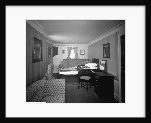 Holbein Suite on the 'Aquitania' (1914) by Bedford Lemere & Co.