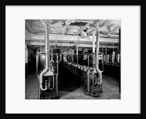 First Class Pantry on the 'Aquitania' (1914) by Bedford Lemere & Co.