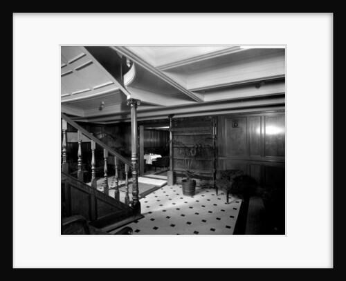 Entrance on the 'Adriatic' (1906) by Bedford Lemere & Co.