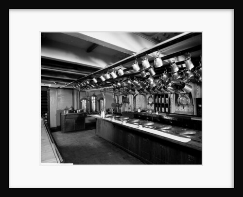Second Class Pantry on the 'Adriatic' (1906) by Bedford Lemere & Co.