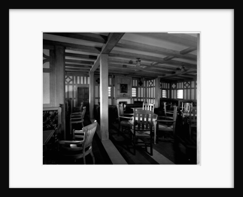 Cabin Class Smoking Room on the 'Missanabie' (1914) by Bedford Lemere & Co.