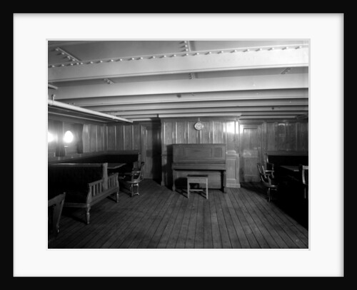 Third Class Ladies' Room on the 'Missanabie' (1914) by Bedford Lemere & Co.
