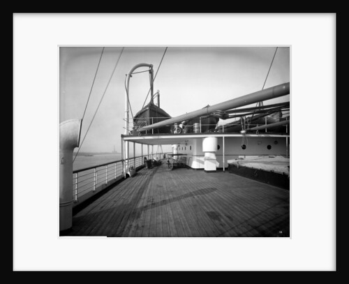 Third Class Promenade on the 'MIssanabie' (1914) by Bedford Lemere & Co.