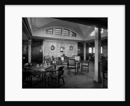 First Class Smoking Room on the 'Essequibo' (1914) by Bedford Lemere & Co.