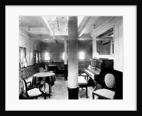 Second Class Ladies' Room on the 'Niagara' (1913) by Bedford Lemere & Co.