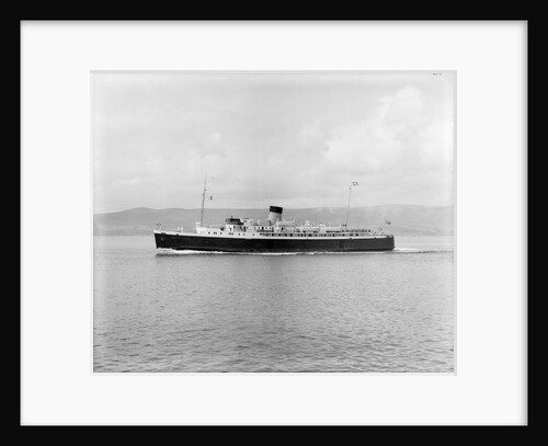 A port broadside view of 'Princess Victoria' (1939) by unknown
