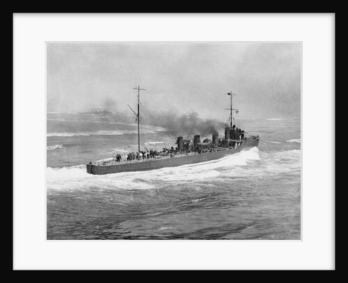 Torpedo boat destroyer HMS 'Nubian' (1909) by unknown