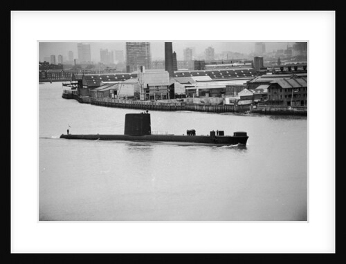 HMS 'Opportune' passing Greenwich by unknown