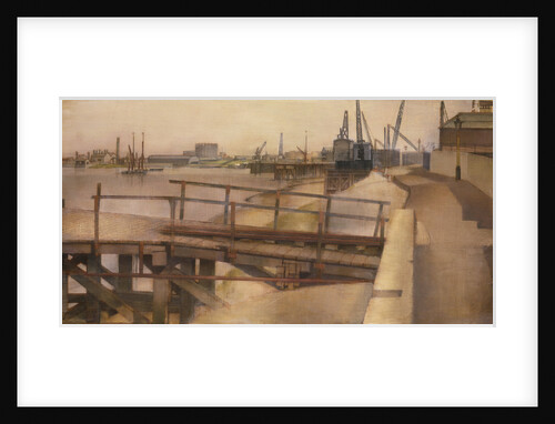 A Jetty at Greenwich by Jesse Dale Cast