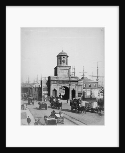 Original Entrance to the East India Docks by unknown