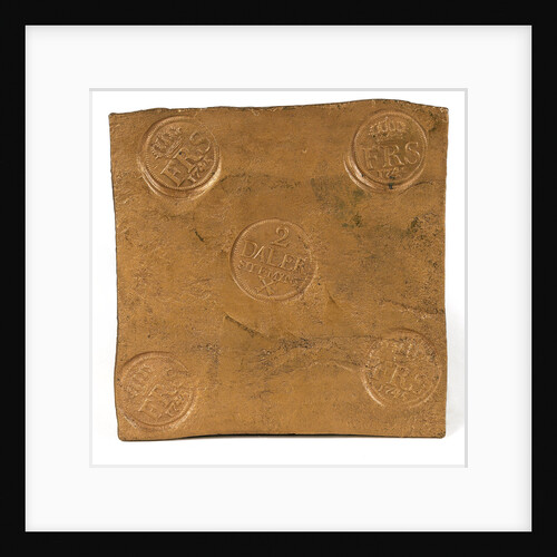 Plate money by Avesta Mint