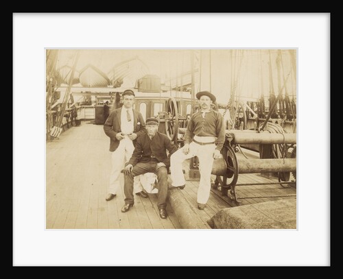 Deck of 'Cutty Sark' (1869) under Captain Woodget by unknown