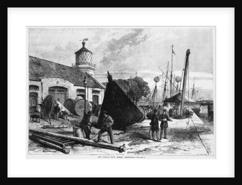 Trinity Buoy Wharf, 1868 by Illustrated London News