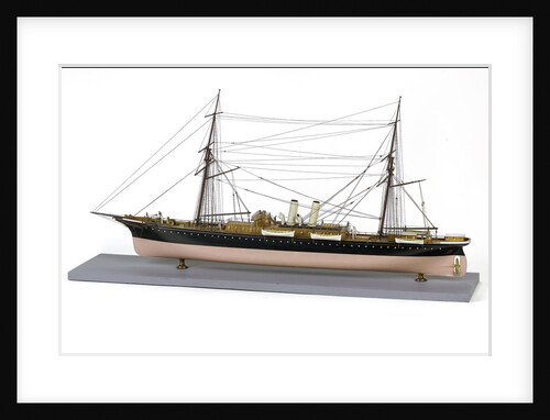 Passenger liner, port stern quarter by unknown