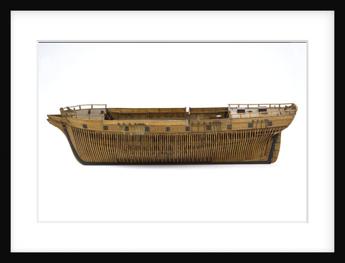 Merchantman, port broadside by Unknown