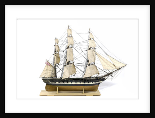 Frigate, starboard broadside by unknown