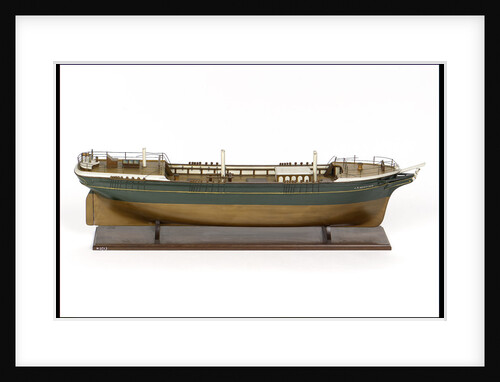 'J D Henwood', starboard broadside by E. Tarry Adams