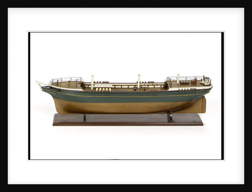 'J D Henwood', port broadside by E. Tarry Adams