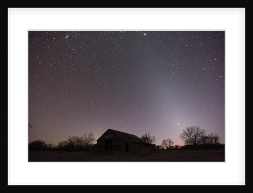 Zodiacal Light on the Farm by Harley Grady