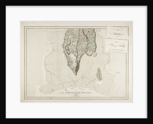 The environs of Fort Cumberland in the Bay of Fundy by J.F.W. Des Barres