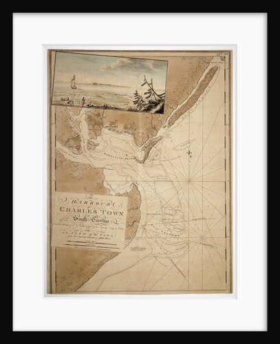 Map of Charles Town in South Carolina, 1777 by unknown